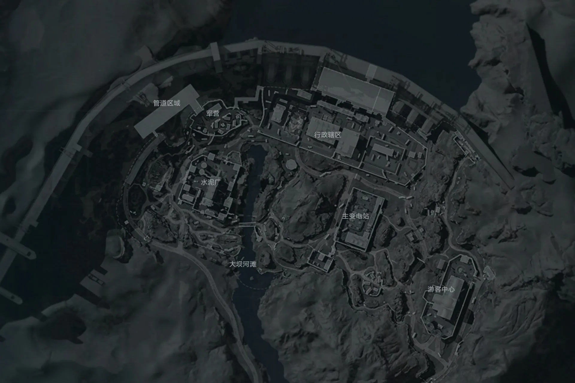 零号大坝 地图